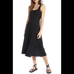 Treasure and Bond Ribbed Midi Dress